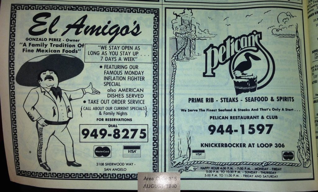 Phone Books Goodfellow Then and Now