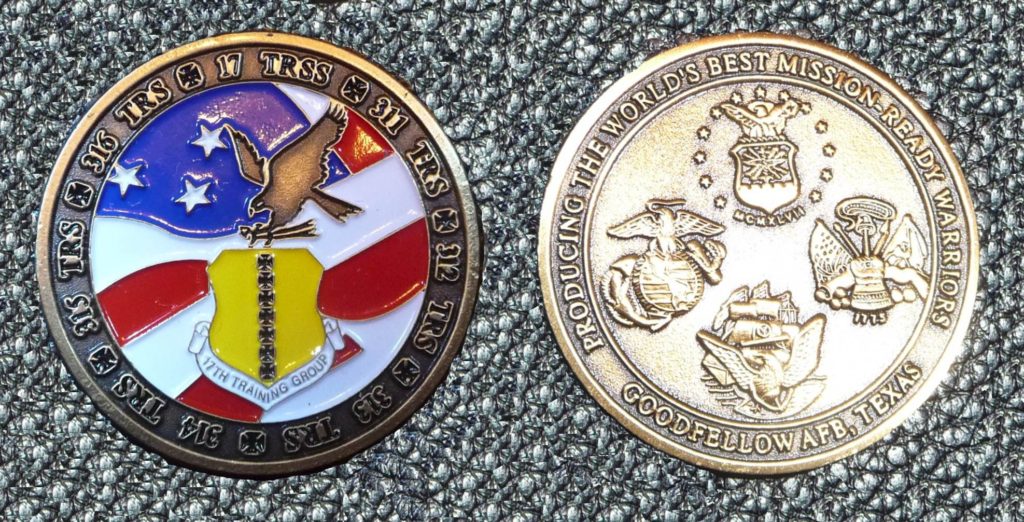 Challenge Coins – Goodfellow Then and Now